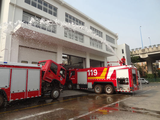 6x4 HEAVY Water Foam Fire Truck 15000L Capacity For Fire Fighting