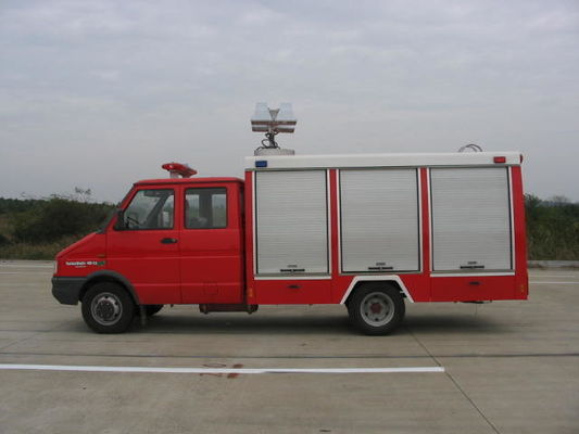 IVECO 130hp Light Emergency Rescue Fire Truck 4×2 Diesel Fuel Type