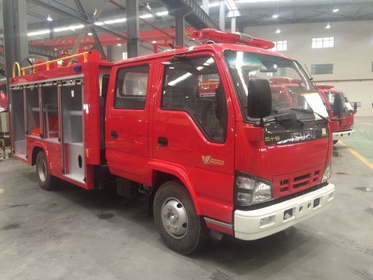 خودروی آتش نشانی فوم آب ISUZU 2000L چین مینی 88 کیلووات