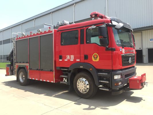 ماشین آتش نشانی اضطراری SITRAK 228kw 4x2 نوع دیزلی سنگین