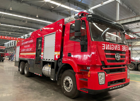 کامیون نجات آتش نشانی IVECO 290HP 10 چرخ با ظرفیت 10000 لیتر